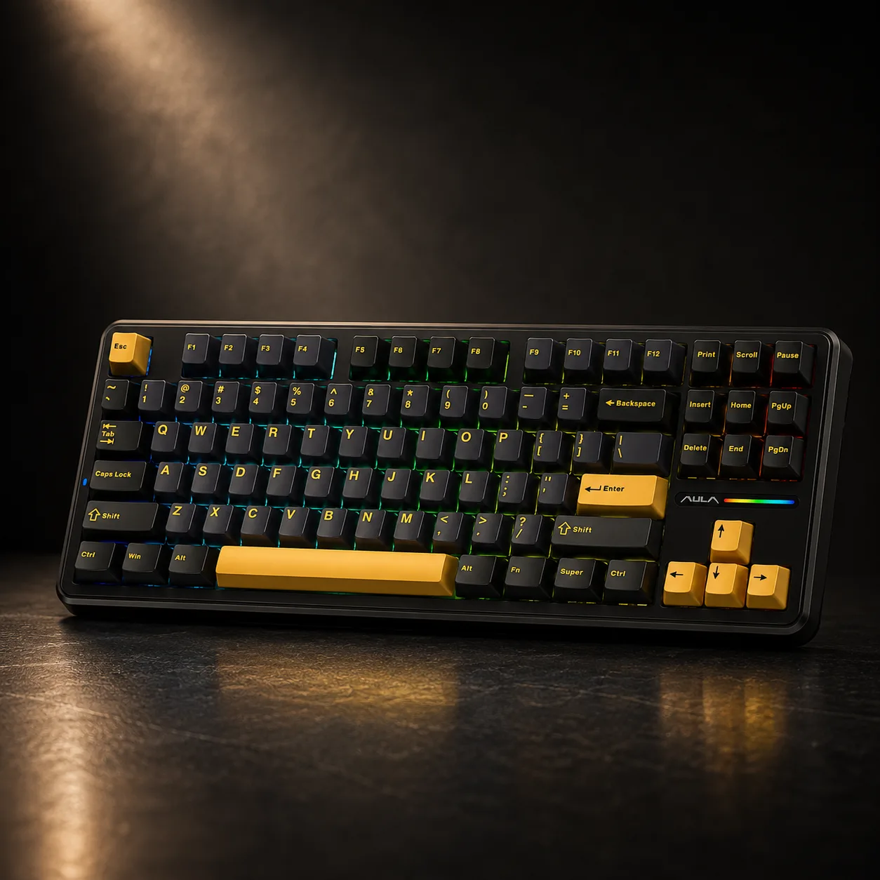 AULA F87 Wireless RGB Mechanical Gaming Keyboard